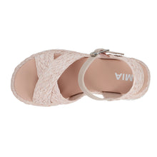 Load image into Gallery viewer, MIA Zamara Wedge Sandal in Blush Pink