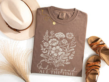 Load image into Gallery viewer, God Is Good Wildflowers Graphic Tee
