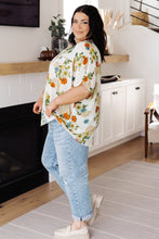 Load image into Gallery viewer, Good Morning Floral V-Neck Blouse