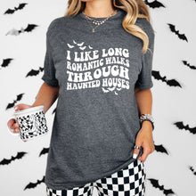 Load image into Gallery viewer, Long Haunted Walks Graphic Tee