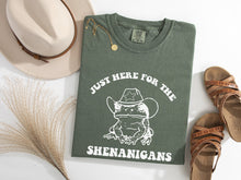 Load image into Gallery viewer, Here For The Shenanigans Graphic Tee