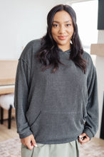 Load image into Gallery viewer, Hold Thought Rib Knit Hoodie