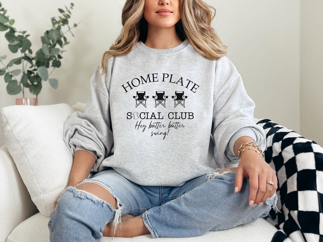 Home Plate Social Club Sweatshirt