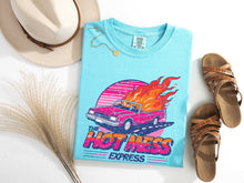 Load image into Gallery viewer, Hot Mess Express Car Fire Graphic Tee