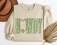 Load image into Gallery viewer, Howdy Rope Shamrock Sweatshirt