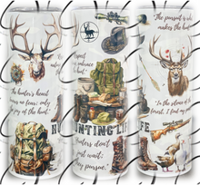 Load image into Gallery viewer, Hunting Life 20oz Skinny Tumbler