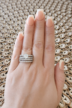 Load image into Gallery viewer, Bethany 2 Piece Ring Set-SIlver