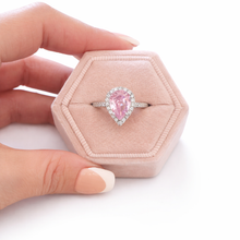 Load image into Gallery viewer, Francesca Pear Stone Ring-Pink