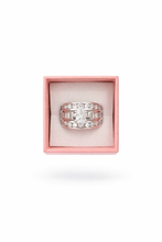 Load image into Gallery viewer, Victoria Marquise Cut Stacked Ring-Silver