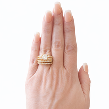 Load image into Gallery viewer, Bethany 2 Piece Ring Set-Gold