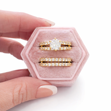 Load image into Gallery viewer, Bethany 2 Piece Ring Set-Gold