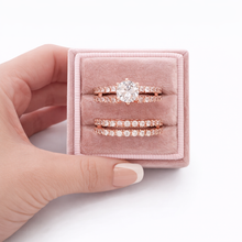 Load image into Gallery viewer, Bethany 2 Piece Ring Set-Champagne Gold