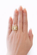 Load image into Gallery viewer, Victoria Marquise Cut Stacked Ring-Gold