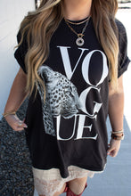 Load image into Gallery viewer, Vogue Cheetah Graphic Tee