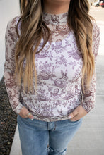 Load image into Gallery viewer, Cottontail Garden Mesh Top