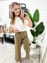 Load image into Gallery viewer, Nancy High Waist Wide Leg Ankle Judy Blue Jean with Vintage Front Yoke