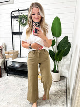 Load image into Gallery viewer, Nancy High Waist Wide Leg Ankle Judy Blue Jean with Vintage Front Yoke