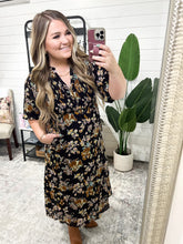 Load image into Gallery viewer, Look My Way Smocked Bodice Button Down Dress