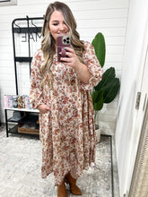 Load image into Gallery viewer, Next to You Balloon Sleeve Floral Dress
