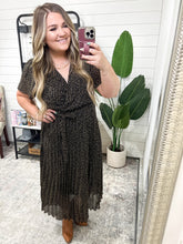 Load image into Gallery viewer, Cause a Scene Surplice Neck Dress