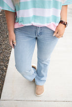 Load image into Gallery viewer, RISEN Tummy Control Stretch Mid Rise Ankle Straight