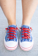 Load image into Gallery viewer, Aman USA Very G Sneaker- Dark Denim