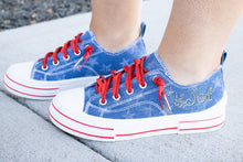 Load image into Gallery viewer, Aman USA Very G Sneaker- Dark Denim