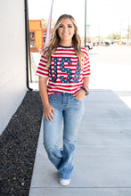 Load image into Gallery viewer, Stars, Stripes &amp; Summer Top