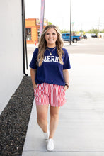 Load image into Gallery viewer, Ampersand Boyfriend Tee - America
