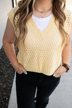 Load image into Gallery viewer, Easy Does It Open Knit Top