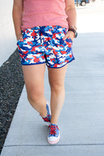 Load image into Gallery viewer, Americana Camo Everyday Shorts