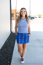 Load image into Gallery viewer, Morgan Micro Striped Tank - Blue