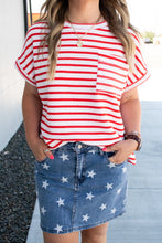 Load image into Gallery viewer, Cherry On Top Striped Tee