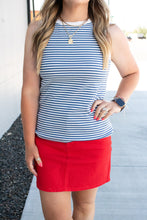 Load image into Gallery viewer, Classic Tank - Blue and White