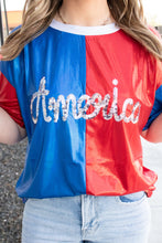 Load image into Gallery viewer, The American Way Metallic Top