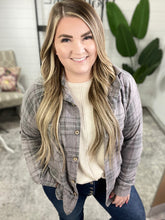 Load image into Gallery viewer, Out of the Way Plaid Button Up