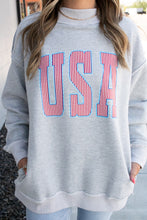 Load image into Gallery viewer, Spring Mock Neck Pocket Pullover