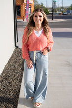 Load image into Gallery viewer, Callie Cropped Cardigan - Melon