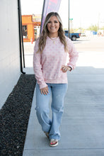 Load image into Gallery viewer, Ampersand University SideSlit Pullover - Tea Rose