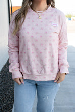 Load image into Gallery viewer, Ampersand University SideSlit Pullover - Tea Rose