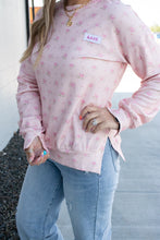 Load image into Gallery viewer, Ampersand University SideSlit Pullover - Tea Rose