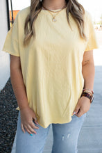 Load image into Gallery viewer, Blakeley Spring Colors Joey Washed Cotton Boyfriend Tee