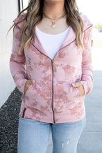 Load image into Gallery viewer, Ampersand FullZip Sweatshirt - Cottage Rose