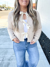 Load image into Gallery viewer, Bow &amp; Tell Cardigan