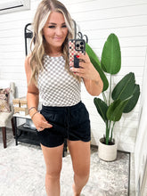 Load image into Gallery viewer, Call it What you Wanna Drawstring Skort in Black