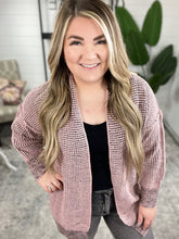 Load image into Gallery viewer, The Way It Was Cardigan in Mauve