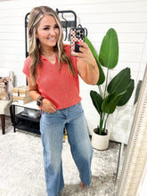Load image into Gallery viewer, Claudia Mid Rise Wide Leg Ankle Judy Blue Jean