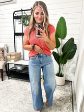 Load image into Gallery viewer, Claudia Mid Rise Wide Leg Ankle Judy Blue Jean