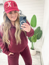 Load image into Gallery viewer, Handle That Straight Leg Pants in Wine