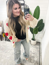 Load image into Gallery viewer, Heart Eyes Cardigan